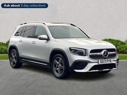 Silver Used 2021 Mercedes GLB220 AMG line SUV | £28,599 (Fair price)