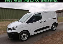 White Used 2023 Peugeot Partner Premium Van | £12,990 (A bit pricey)