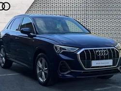 Blue Used 2022 Audi Q3 S-Line SUV | £27,795 (Fair price)