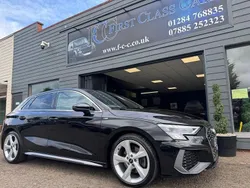 Black Used 2021 Audi A3 Sportback S-Line Hatchback | £19,495 (Fair price)