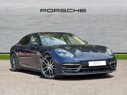 Blue Used 2022 Porsche Panamera Platinum Edition Sedan | £67,950 (A bit pricey)