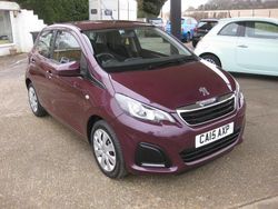 Purple Used 2015 Peugeot 108 Active Hatchback | £5,295 (A bit pricey)