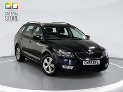 Black Used 2017 Skoda Octavia SE L Estate | £11,399 (Fair price)