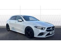White Used 2019 Mercedes A200 Executive Hatchback | £13,220 (Fair price)