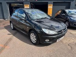 Black Used 2004 Peugeot 206 Hatchback | £1,295 (Fair price)