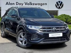 Black Used 2024 VW T-Roc R-line SUV | £25,995 (Fair price)