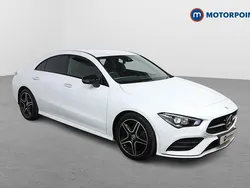 White Used 2022 Mercedes CLA180 AMG Line Premium Sedan | £24,949 (Fair price)