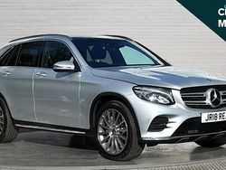 Silver Used 2018 Mercedes GLC250 AMG Line Premium SUV | £20,115 (Fair price)