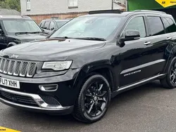 Black Used 2017 Jeep Grand Cherokee Summit SUV | £15,995 (Fair price)