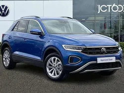 Blue Used 2025 VW T-Roc Match SUV | £27,511