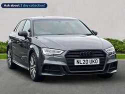 Grey Used 2020 Audi A3 Black Edition Hatchback | £18,353 (Fair price)