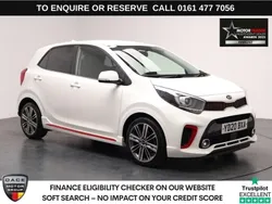White Used 2020 Kia Picanto GT-Line Hatchback | £8,990 (Fair price)