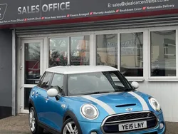 Blue Used 2015 Mini Cooper S Hatch Hatchback | £8,495 (Good price)
