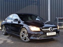 Black Used 2018 Mercedes CLA180 Sedan | £11,998 (Fair price)