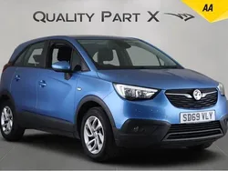 Blue Used 2019 Vauxhall Crossland X S SUV | £6,975 (Good price)