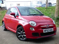 Red Used 2014 Fiat 500S S Hatchback | £7,249 (Fair price)