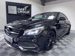 Black Used 2017 Mercedes CLA180 AMG line Sedan | £13,499 (A bit pricey)