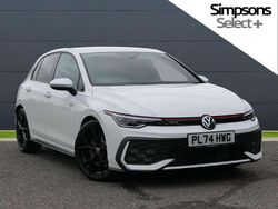 White Used 2025 VW Golf VIII GTI Hatchback | £34,495 (Fair price)