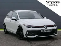 White Used 2025 VW Golf VIII GTI Hatchback | £34,695 (Fair price)