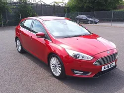 Red Used 2015 Ford Focus Titanium X Hatchback | £6,995 (Fair price)