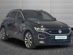 Black Used 2021 VW T-Roc R-line SUV | £20,590 (Fair price)