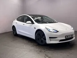 White Used 2022 Tesla Model 3 Performance Sedan | £26,999 (A bit pricey)