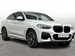 White Used 2021 BMW X4 M Sport SUV | £30,500 (Fair price)