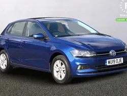 Blue Used 2019 VW Polo SE Hatchback | £14,799 (Fair price)