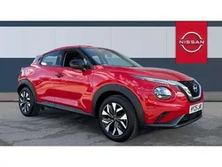 Red Used 2025 Nissan Juke Acenta Premium SUV | £17,446 (Fair price)