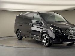 Black Used 2023 Mercedes V300 AMG line MPV | £64,000 (Fair price)