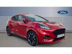 Red Used 2023 Ford Puma ST-Line X SUV | £17,410 (Fair price)