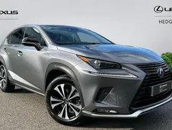Mercury grey Used 2021 Lexus NX300h SUV | £26,596 (Fair price)