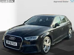 Used 2018 Audi A3 Sportback S-Line Hatchback | £10,795 (Fair price)