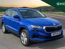 Blue Used 2024 Skoda Karoq SE Drive SUV | £21,495 (Fair price)