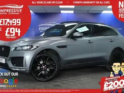 Grey Used 2019 Jaguar F-Pace Chequered Flag SUV | £17,499 (Fair price)
