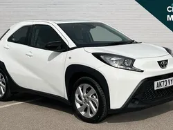 White Used 2023 Toyota Aygo PURE Hatchback | £14,888 (Fair price)
