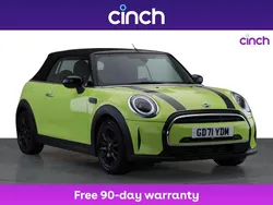 Yellow Used 2021 Mini Cooper Cabriolet Comfort Cabriolet | £17,299 (A bit pricey)