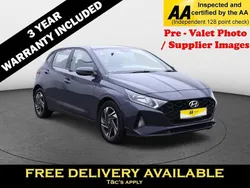 Grey Used 2021 Hyundai i20 Hatchback | £12,595 (Fair price)