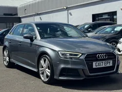 Grey Used 2017 Audi A3 Sportback S-Line Hatchback | £11,995 (Fair price)