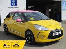 Yellow Used 2015 Citroën DS3 PureTech Hatchback | £3,995 (Fair price)