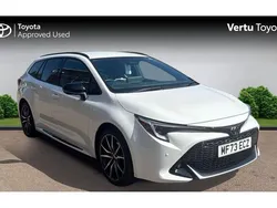 White Used 2023 Toyota Corolla Sport Estate | £26,419 (Fair price)
