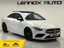 White Used 2022 Mercedes CLA180 AMG Line Premium Plus Sedan | £23,690 (A bit pricey)