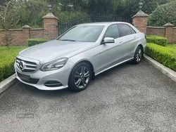 Silver Used 2014 Mercedes E220 SE Sedan | £9,995 (Fair price)