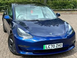 Blue Used 2020 Tesla Model 3 Sedan | £17,995