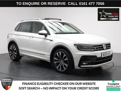 White Used 2019 VW Tiguan R-line SUV | £17,780 (Fair price)