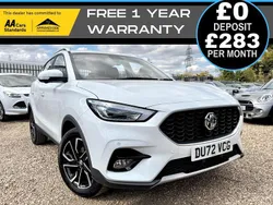 White Used 2022 MG ZS Exclusive Sedan | £15,490 (Fair price)