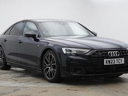 Blue Used 2023 Audi A8 Black Edition Sedan | £46,480 (Good price)