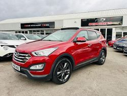 Red Used 2015 Hyundai Santa Fe Premium SE SUV | £8,675 (Good price)