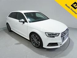 White Used 2017 Audi S3 Sportback Design Hatchback | £17,688