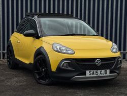 Yellow Used 2015 Vauxhall Adam Rocks Hatchback | £4,795 (Fair price)
